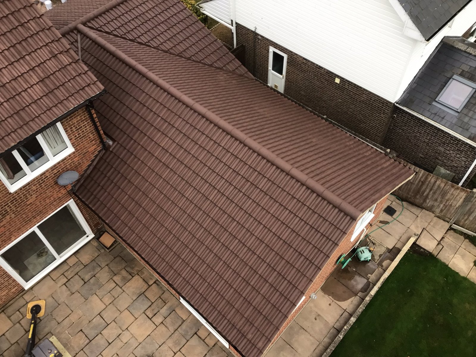 Roof cleaning and moss removal in Essex by WD Property Maintenance