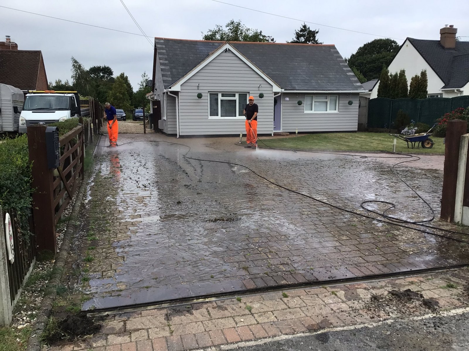 Driveways, patios and exterior cleaning in Essex by WD Property Maintenance